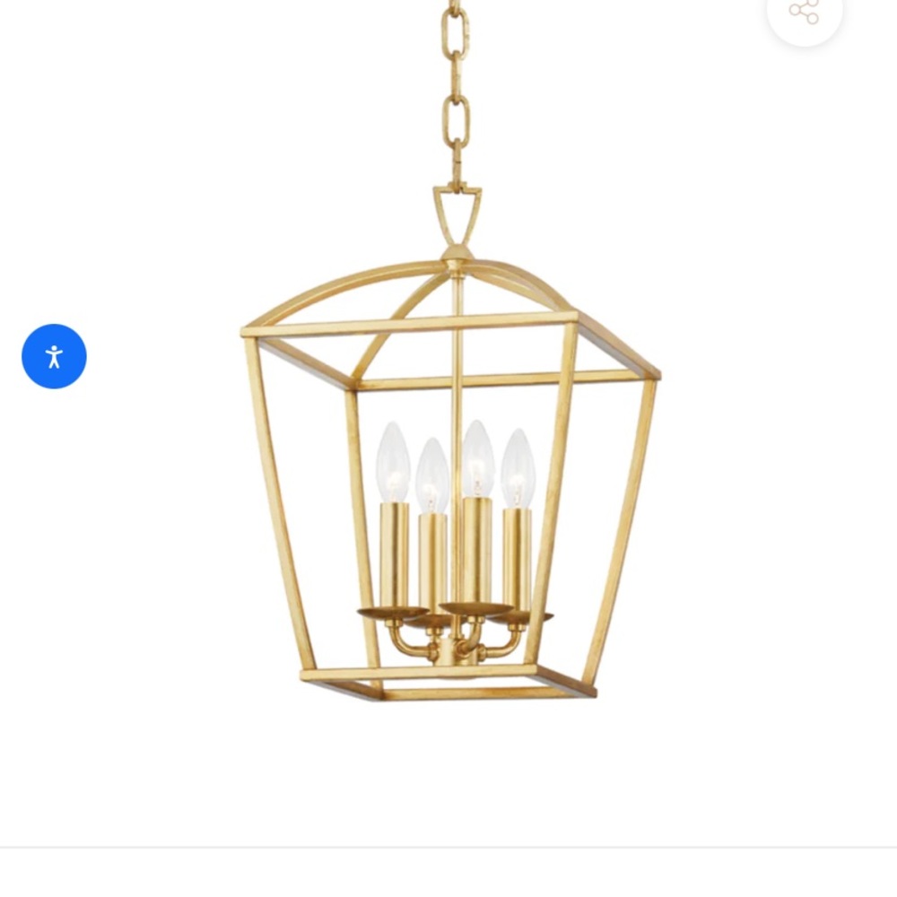 Foundry Pendants Brass